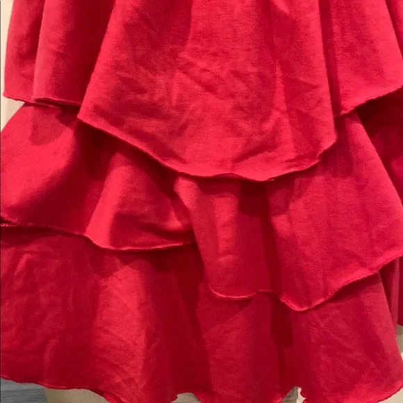 Chic Hot Pink Layered Tank Top - Picture 4 of 6